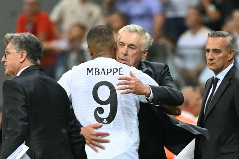 Ancelotti Backs Mbappe To Bounce Back After Missed Penalty