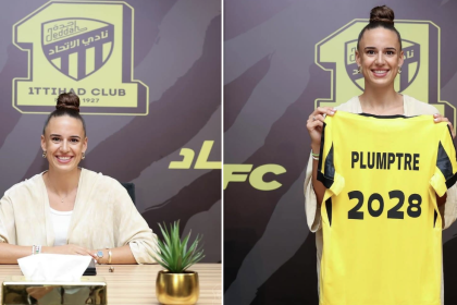 Ashleigh Plumptre Extends Al Ittihad Contract Until 2028 - Photo Credit : Al-Ittihad Ladies, X