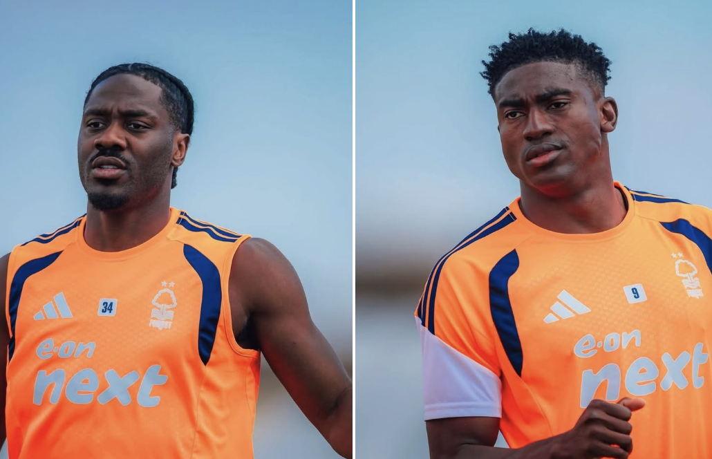 Awoniyi and Aina Begin Tough Preseason as Nottingham Forest Open 2026/27 Preparations - Nottingham Forest, X