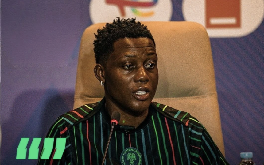 Chiamaka Nnadozie Speaks Ahead of Crucial Super Falcons Clash Against Zambia - Photo Credit : Softfootball Media