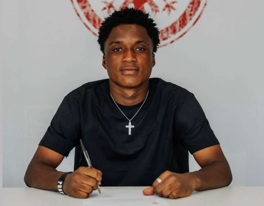 Eintracht Frankfurt Sign Ghanaian Talent Lawrence Setordjie from Accra Lions - Photo Credit : Eintracht Frankfurt, X