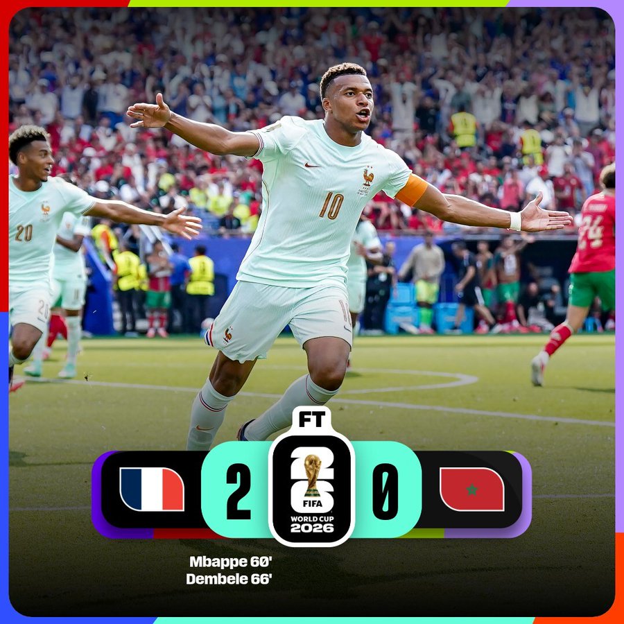 France beat Morocco and fly to World Cup semi finals- Photo credit: FIFA media