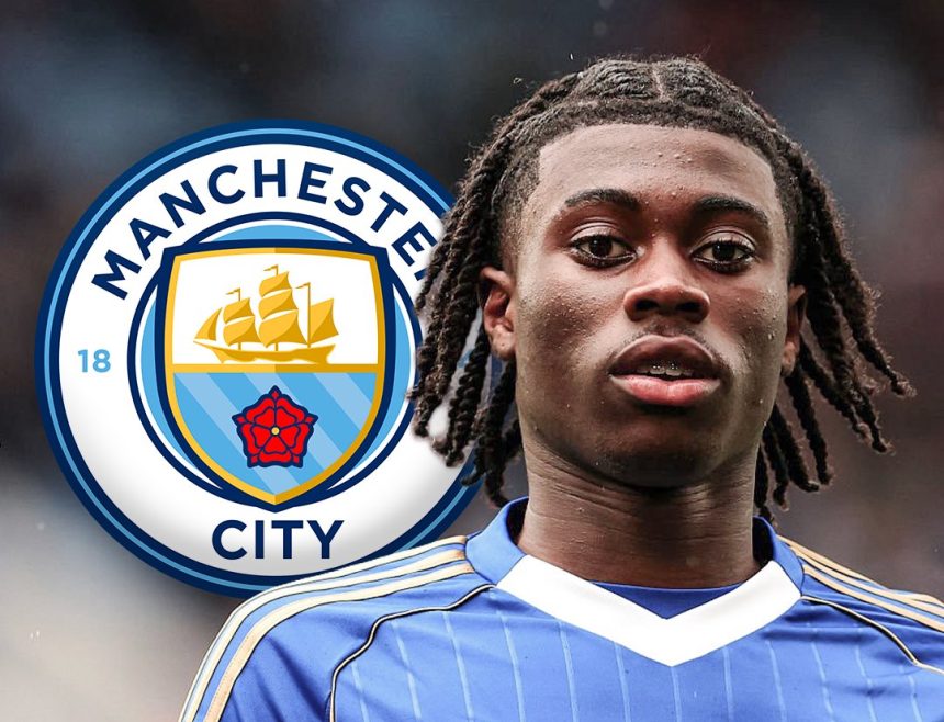 Manchester City enters active negotiations to hijack Arsenal 's proposed move for highly rated Jeremy Monga from Leicester City- Photo credit: X media