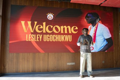 Galatasaray Confirm Lesley Ugochukwu Loan From Burnley- Photo credit: Galatasaray media