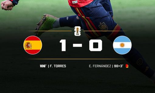 SPAIN BEAT ARGENTINA IN THE FINAL TO BECOME 2026 WORLD CUP CHAMPIONS- photo credit: X media