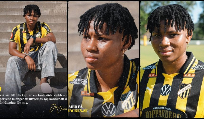 Joy Omewa Signs for BK Häcken on Long‑Term Deal After Leaving Nottingham Forest - Photo Credit : BK Häcken Women