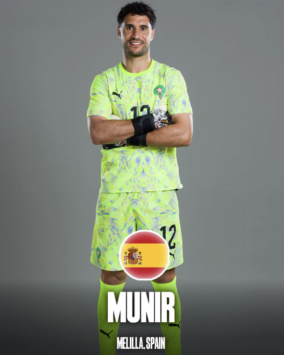 Munir born in spain played for the Morocco national football team in the 2026 World Cup - Photo Credit : Softfootball Media