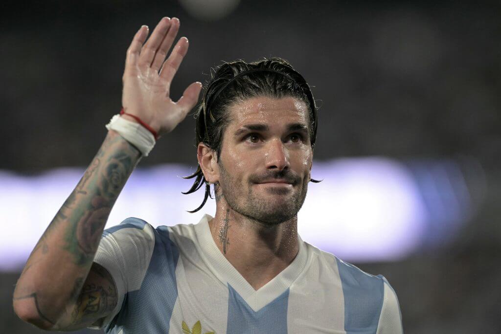 Rodrigo De Paul representing Argentina - Photo Credit : The New York Times