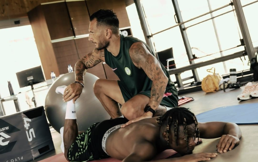 Samuel Chukwueze Undergoes Private Training Programme in Marbella With Super Eagles Coach Thomas Gornouec - Photo Credit : Julie Sports, Facebook