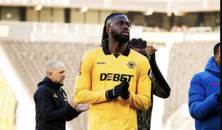 Tolu Arokodare - Photo Credit : Wolves, X