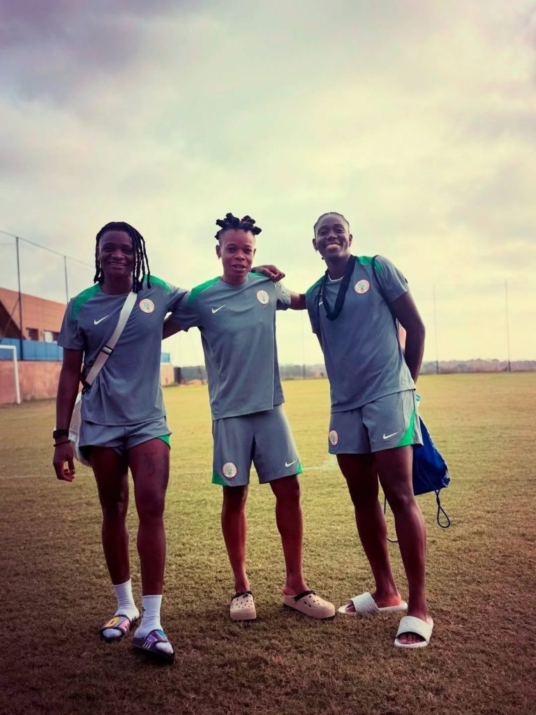Super Falcons Triumph in Tanzania: Oshoala, Ogbonna, Kanu, and Alozie Bond Before Training