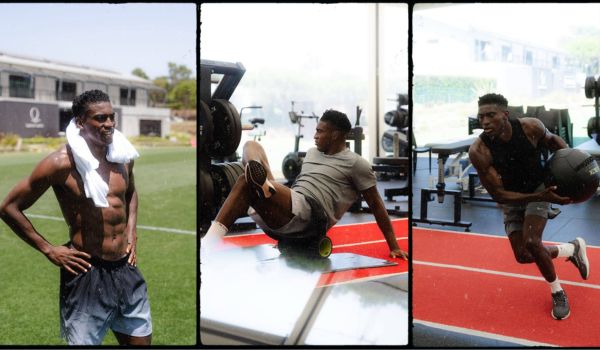 Taiwo Awoniyi Working Privately in Faro as He Prepares for Nottingham Forest Pre‑Season - Photo Credit : Taiwo Awoniyi, Instagram