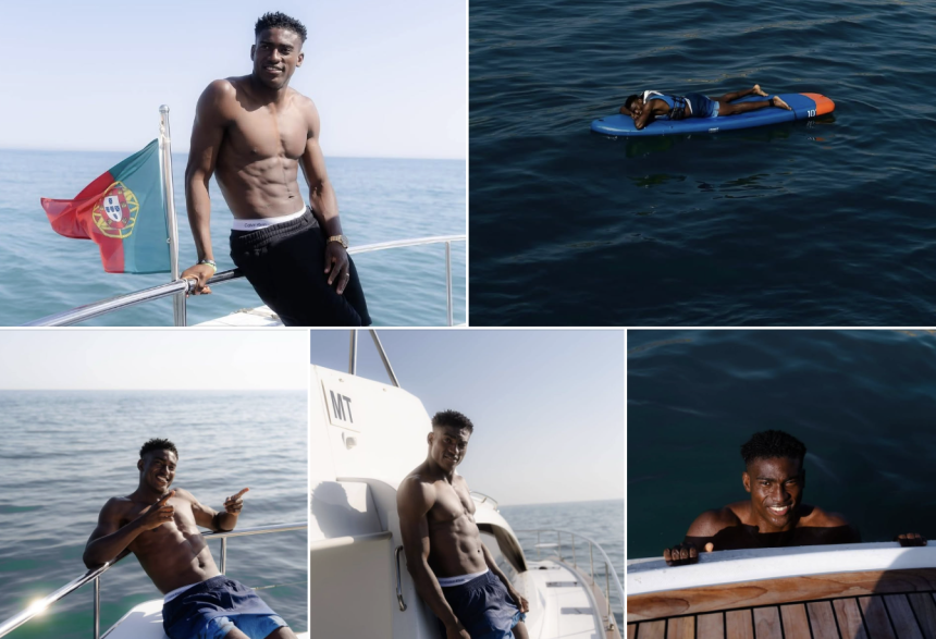 Taiwo Awoniyi is in Portugal for his vacation as he cools off ahead of the new season - Photo Credit : Taiwo Awoniyi, Instagram