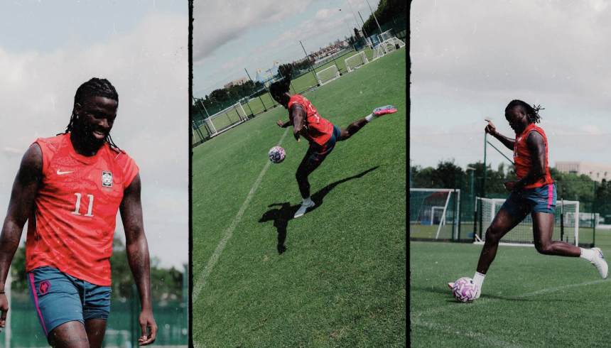 Tolu Arokodare Holds Private Training Session as Transfer Interest Grows Ahead of 2026/27 Season - Photo Credit : Tolu Arokodare, Instagram