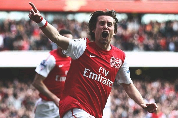 Tomas Rosicky. (photto credit: arsenal media)