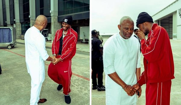 Victor Osimhen Meets Tony Elumelu Before Returning to Turkey for Galatasaray Pre‑Season - Photo Credit : Julie Sports, Facebook
