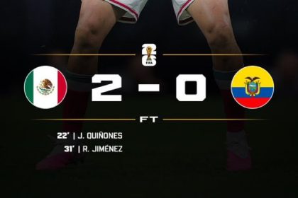 Mexico 2-0 Ecuador (Photo credit: Softfootball media)