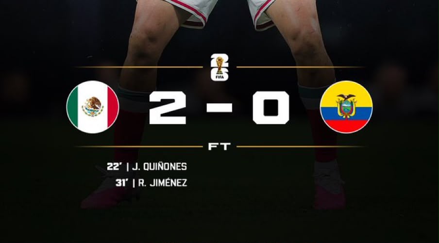 Mexico 2-0 Ecuador (Photo credit: Softfootball media)