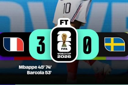 France 3-0 Sweden (Photo credit: Softfootball media)