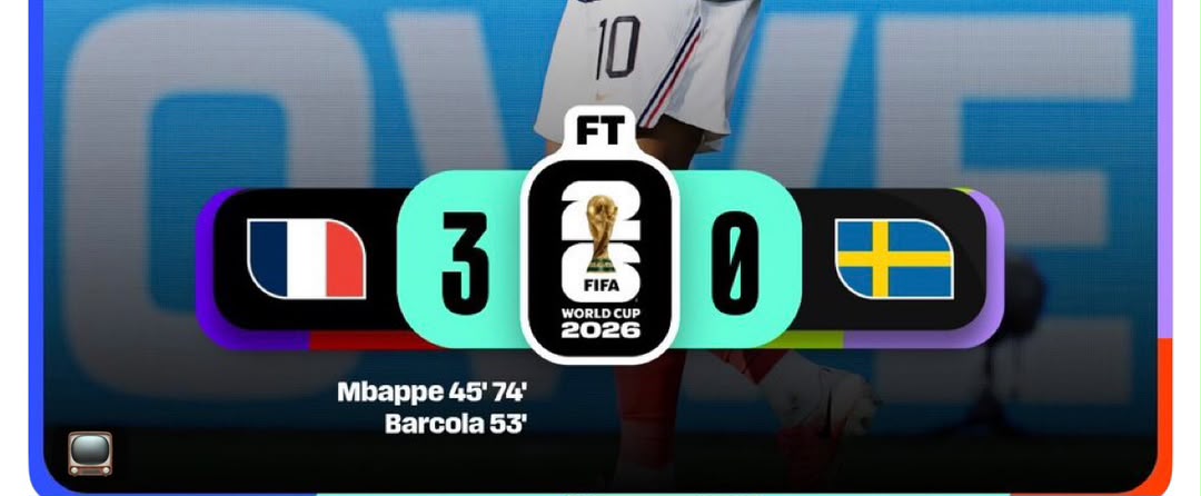 France 3-0 Sweden (Photo credit: Softfootball media)