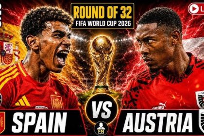 Spain vs Austria (Photo credit: YouTube media)