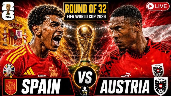 Spain vs Austria (Photo credit: YouTube media)