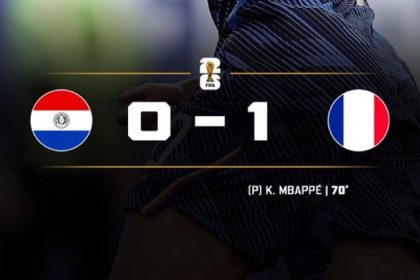 Paraguay 0-1 France (Photo credit: Softfootball media)