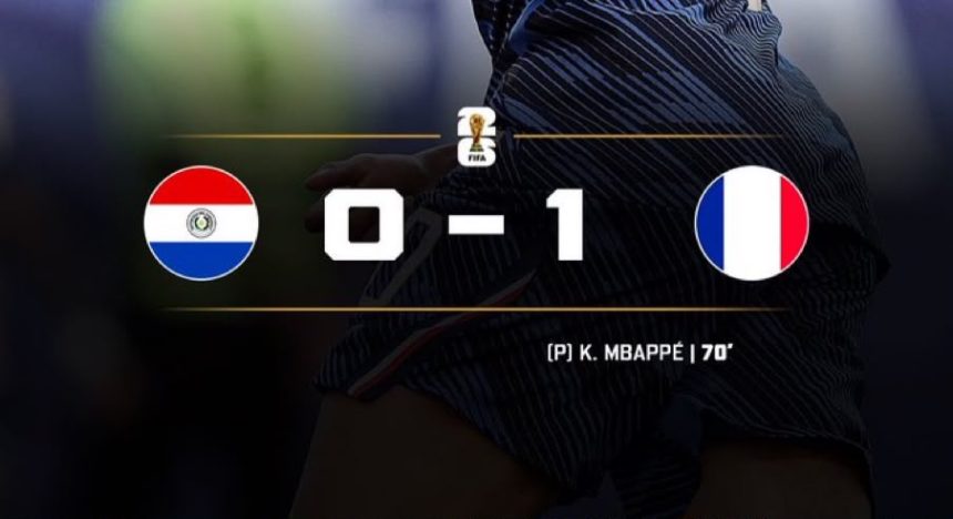 Paraguay 0-1 France (Photo credit: Softfootball media)