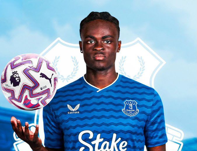 Tyrique George to Everton- Photo credit: X media