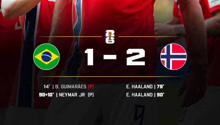 Brazil 1-2 Norway (Photo credit: Softfootball media)