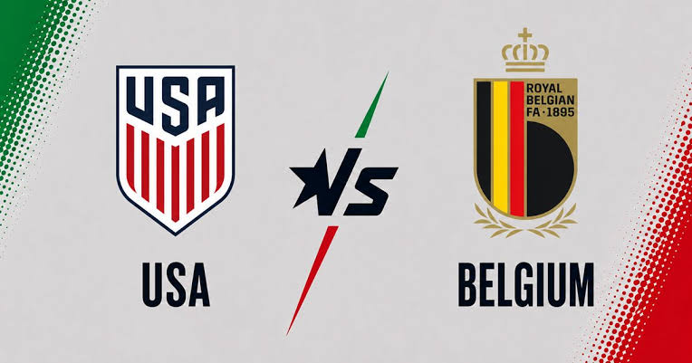 USA vs Belgium (Photo credit: TNT Sports)