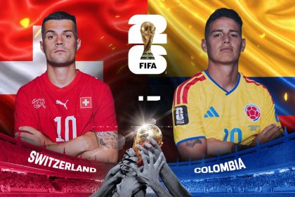 Switzerland vs Colombia (Photo credit: Khel Now)