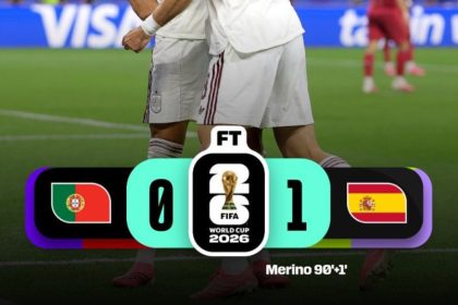 Portugal 0-1 Spain (Photo credit: Softfootball media)