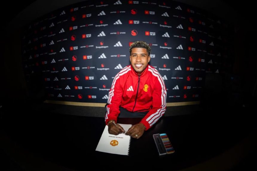 Official: Manchester United Complete £50m Signing of Andrey Santos (Photo credit: Manchester United media)