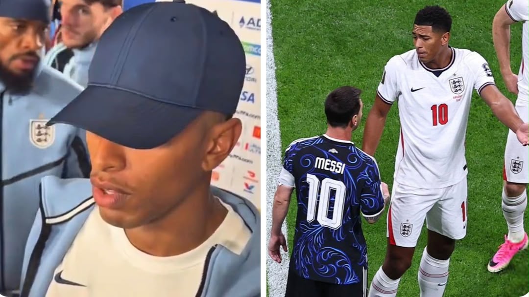 Bellingham Explains Messi Exchange After Argentina’s Dramatic Win Over England (Photo credit: Softfootball media)