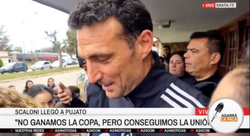 Scaloni Admits Spain Were Better After World Cup Final Defeat (Photo credit: X media)