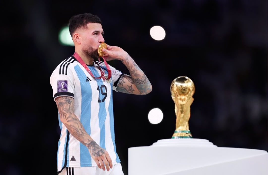 Nicolás Otamendi Retires From Argentina (Photo credit: Fabrizio Romano)