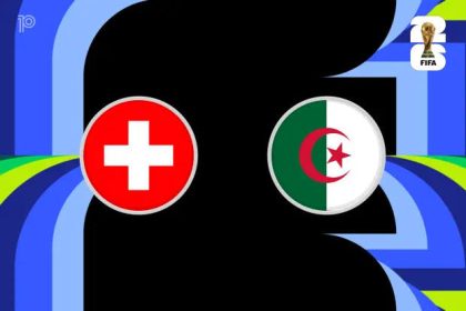 Switzerland and Algeria face off at BC Place in Vancouver for a place in the 2026 FIFA World Cup round of 16- Photo credit: Yahoo sports