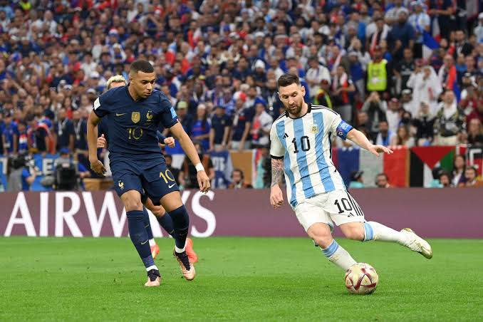 Mbappé Closes In on Messi’s World Cup Scoring Record- Photo credit: X media