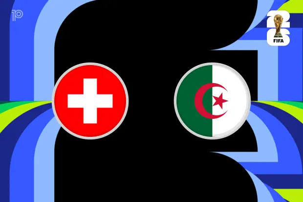 Switzerland and Algeria face off at BC Place in Vancouver for a place in the 2026 FIFA World Cup round of 16- Photo credit: Yahoo sports