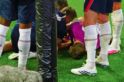 Jordan Henderson set to miss the rest of the World Cup after sustaining a severe wrist fracture- Photo credit: Goal