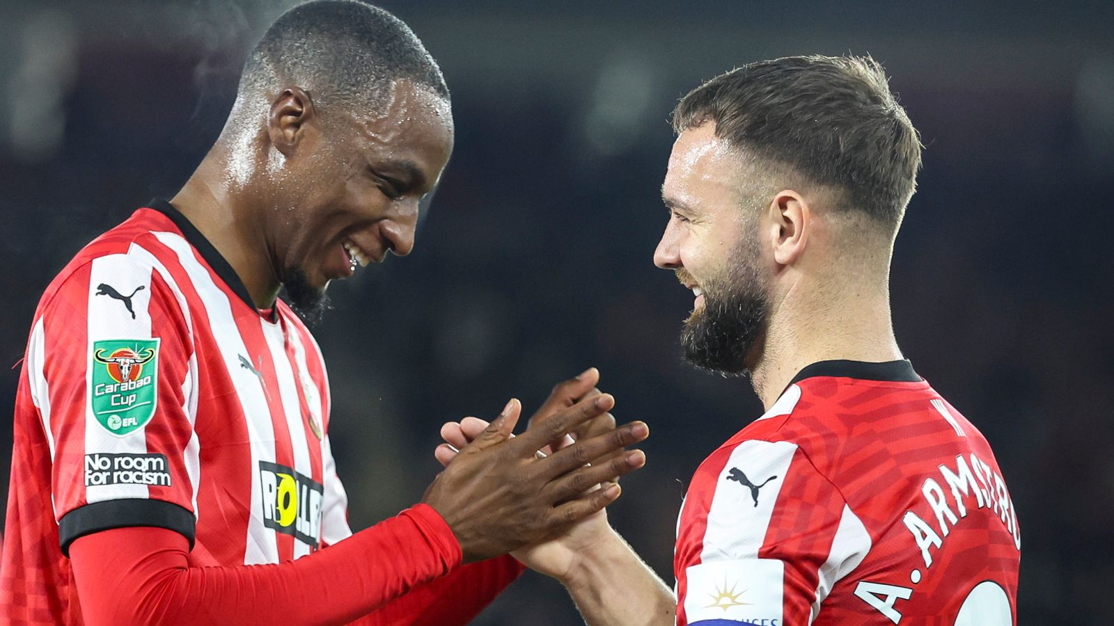 Southampton Edge Stoke as Aribo, Onuachu Help Saints Reach Carabao Cup Quarter-finals. (photo credit: reuter media)