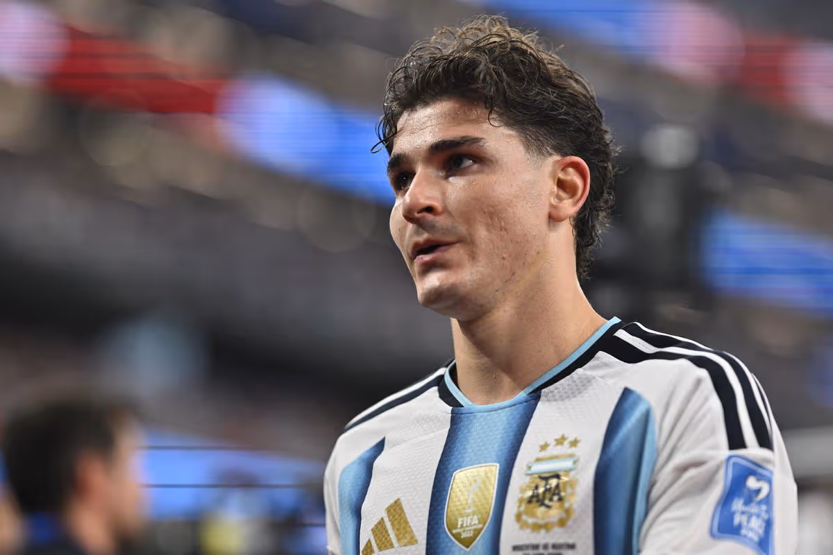 julián álvarez. (photo credit:goal media)