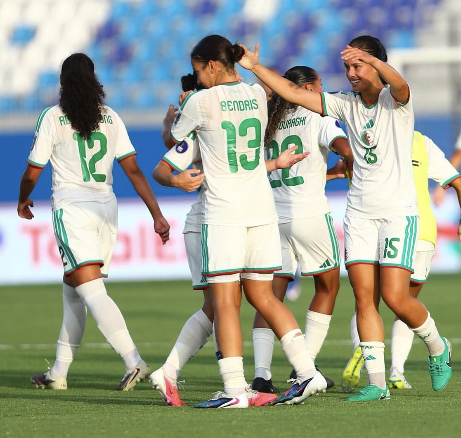 60, Algeria 1-2 Malawi Algeria pulled one back in the second half to reduce the deficit - Photo Credit : Morroco Women, X