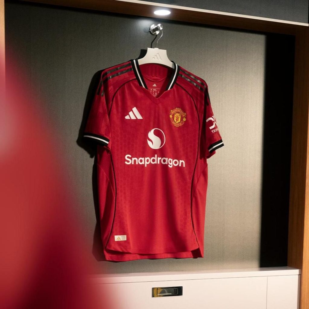 Man United New Home Shirt For 2025/26 Season