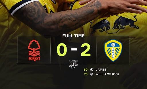 leeds won nottingham forrest. (photo credit: tribe media)