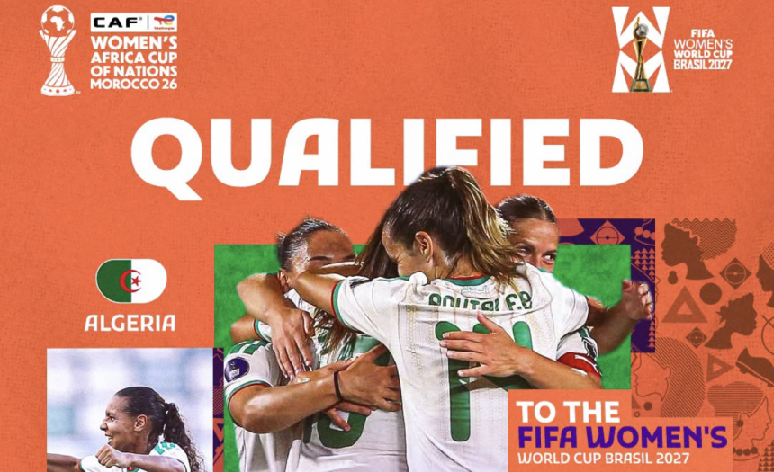 Algeria Qualify for 2027 Women’s World Cup After Historic WAFCON Victory - Photo Credit : Softfootball Media