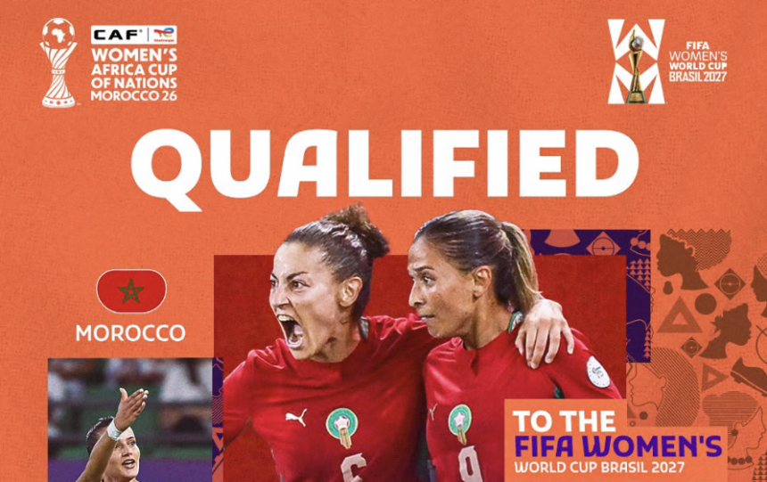 Atlas Lionesses Qualify for 2027 Women’s World Cup After Hard‑Fought Win Over South Africa - Photo Credit : Softfootball Media