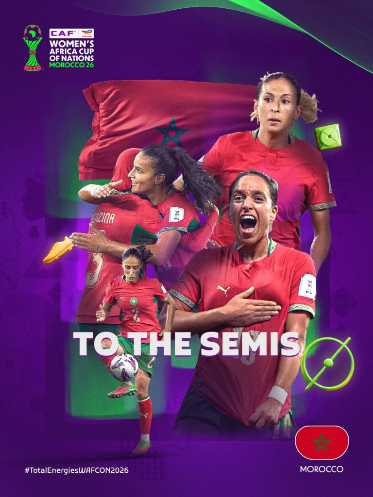 Atlas Lionesses Qualify for 2027 Women’s World Cup After Hard‑Fought Win Over South Africa - Photo Credit : CAF Women
