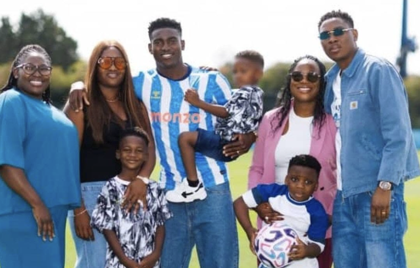 Awoniyi Unveiled at Coventry City in Presence of Family After £17m Transfer - Photo Credit : Taiwo Awoniyi, Instagram
